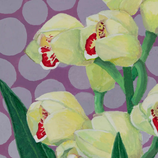 Cymbidium Orchid 5x8"
