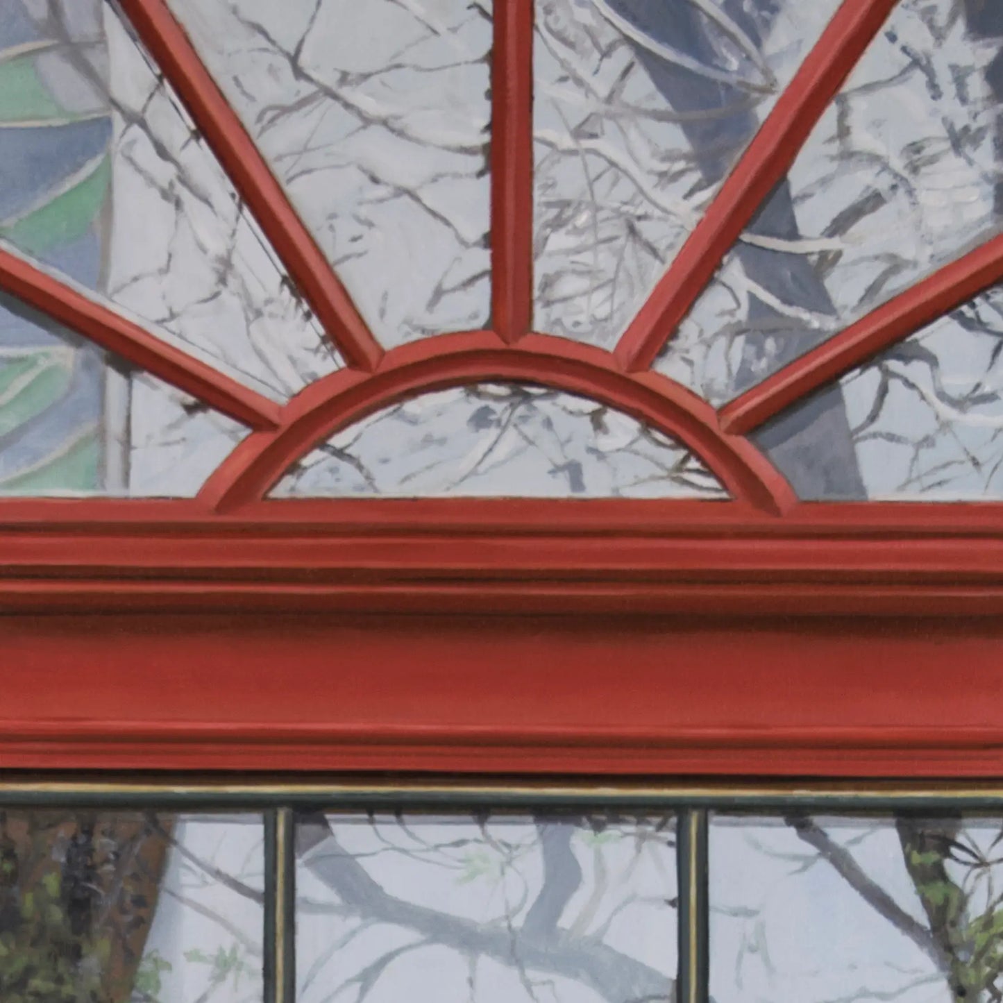 Gold Coast Red Burst 30x10"