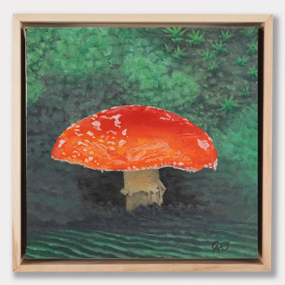 Magic Mushroom 8x8"
