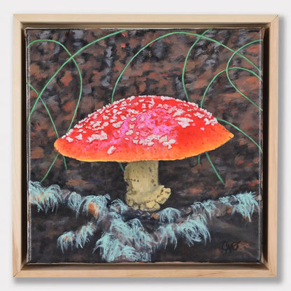 Mushroom Moss 8x8"