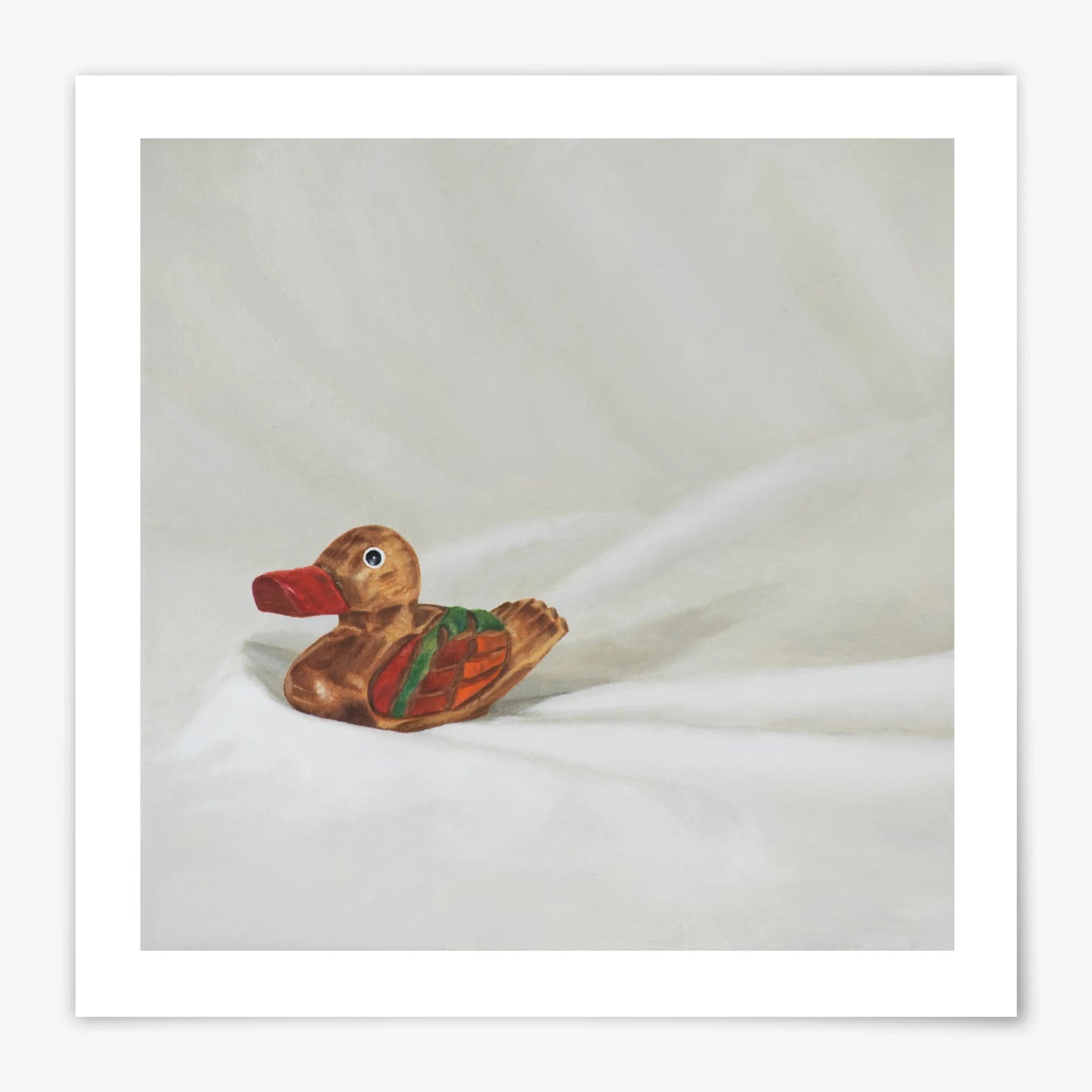 Duck Out of Water - Fine Art Print
